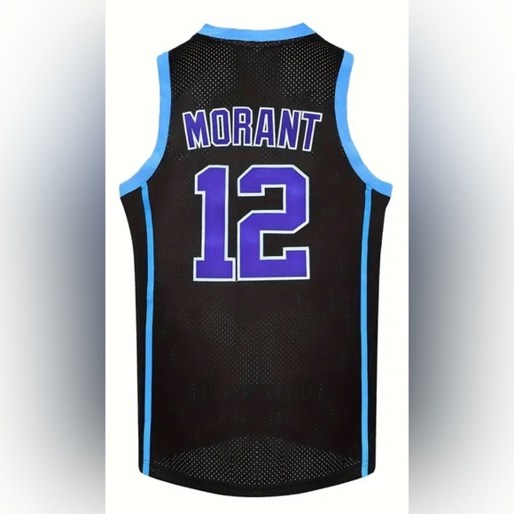 NWOT JA Morant CRESTWOOD High School Basketball Jersey Size XL (Brand New) - Picture 3 of 6